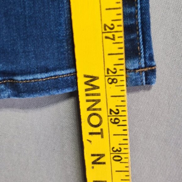 Mavi Jeans classic style ankle women's size 28/29 denim blue, stretch - Picture 11 of 13